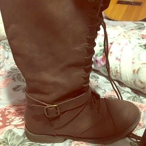 Brown Laced boots